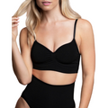 BYE-BRA - MEDIUM CONTROL BRA SEAMLESS BLACK SIZE XL
