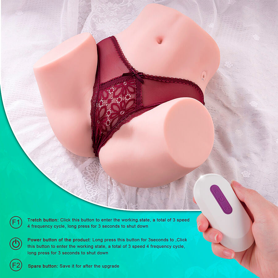 XISE - MARISA MULTIPOSITION REALISTIC VAGINA  MASTURBATOR WITH THRUSTING