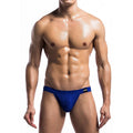 MOB - FETISH JOCKSTRAP BLUE SWIMSUIT SIZE S