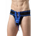 MOB - FETISH JOCKSTRAP FOOTBALL BLUE SIZE XL