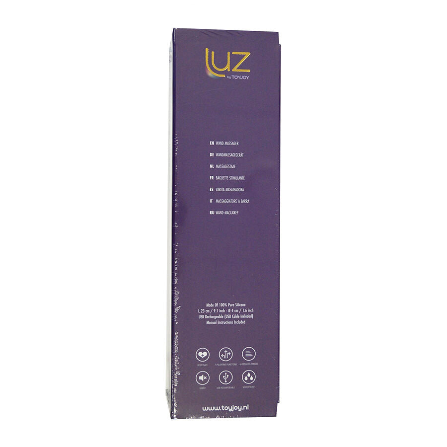 TOYJOY - LIGHT ZENITH WAND MASSAGER PURPLE